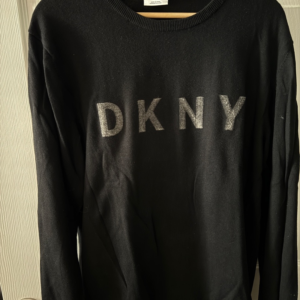 DKNY Dark Knit Pullover